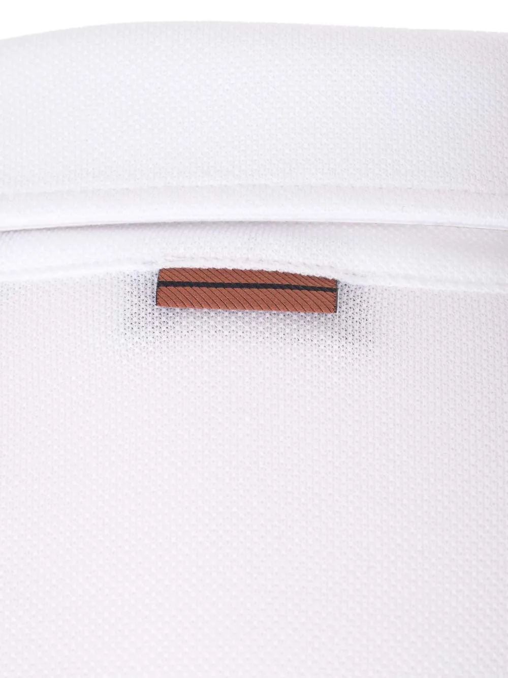 Short Sleeved Button-Detailed Polo Shirt