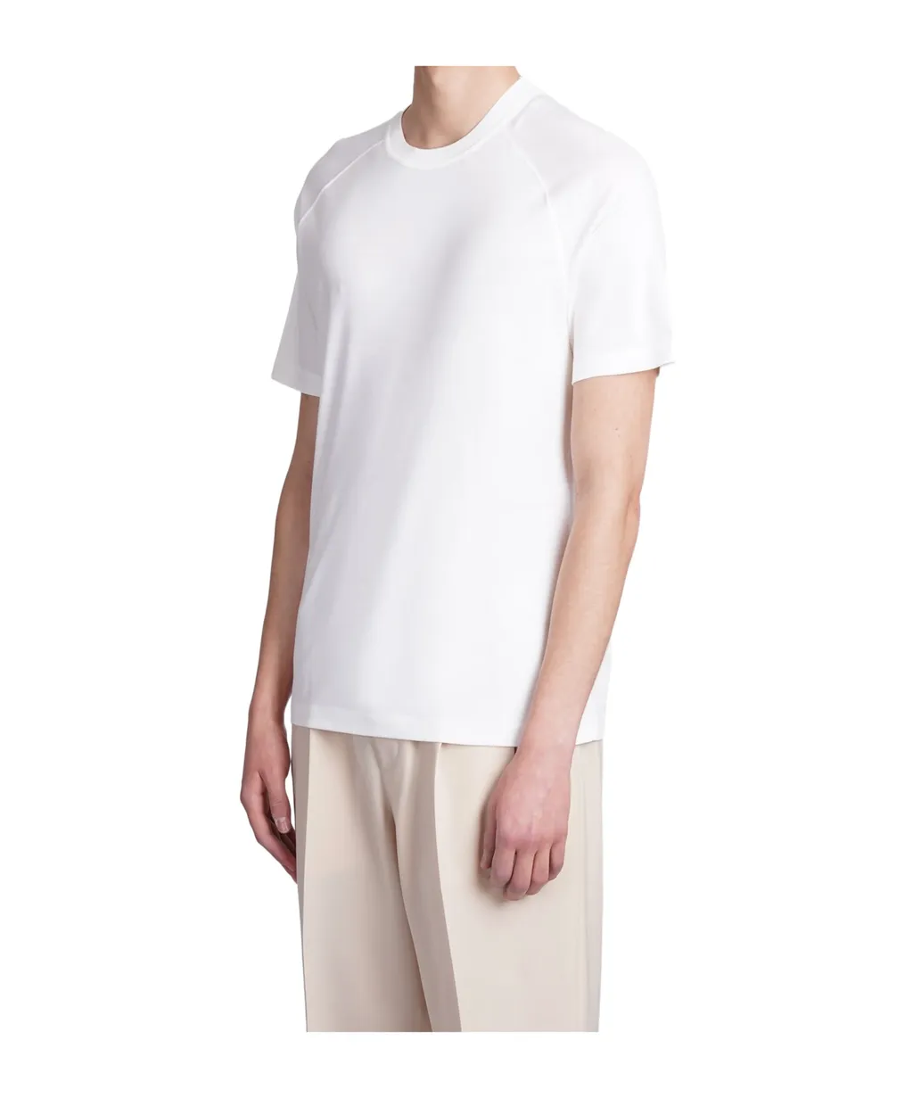 Short-Sleeved Knit T-Shirt