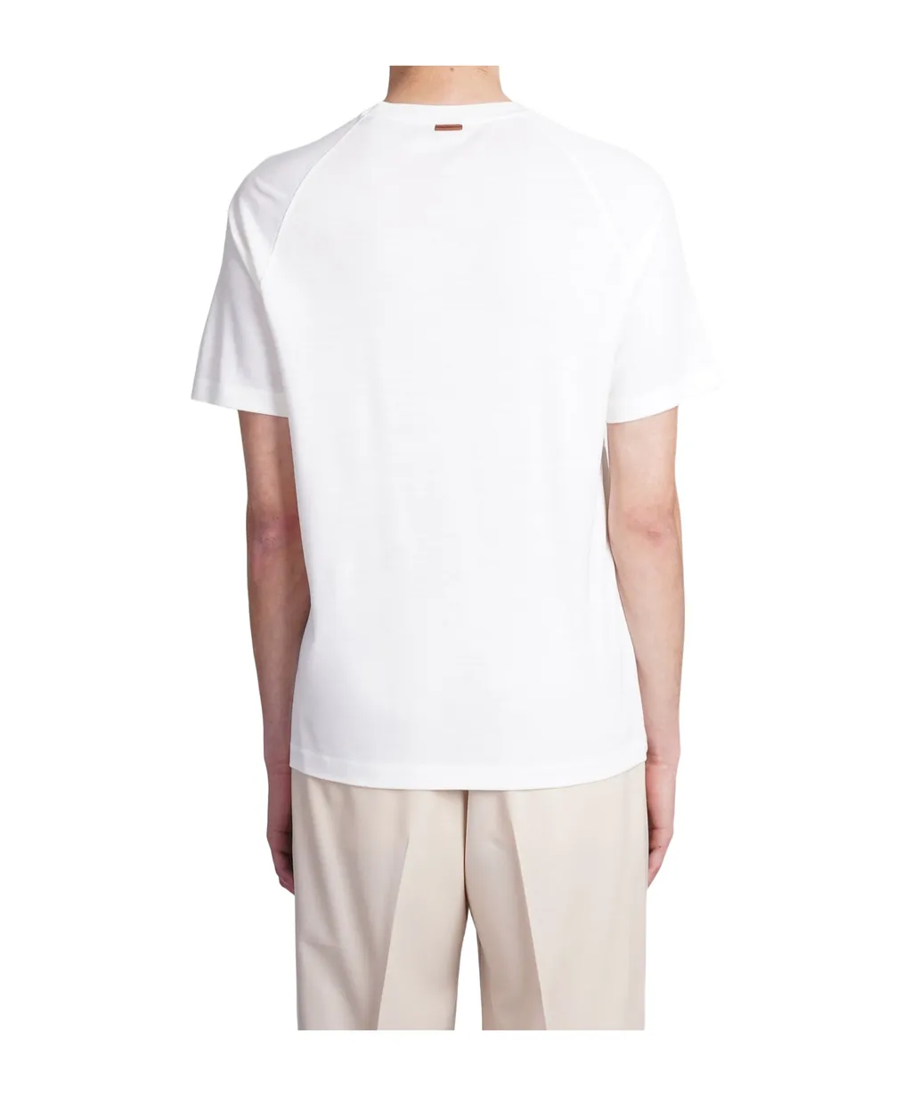Short-Sleeved Knit T-Shirt