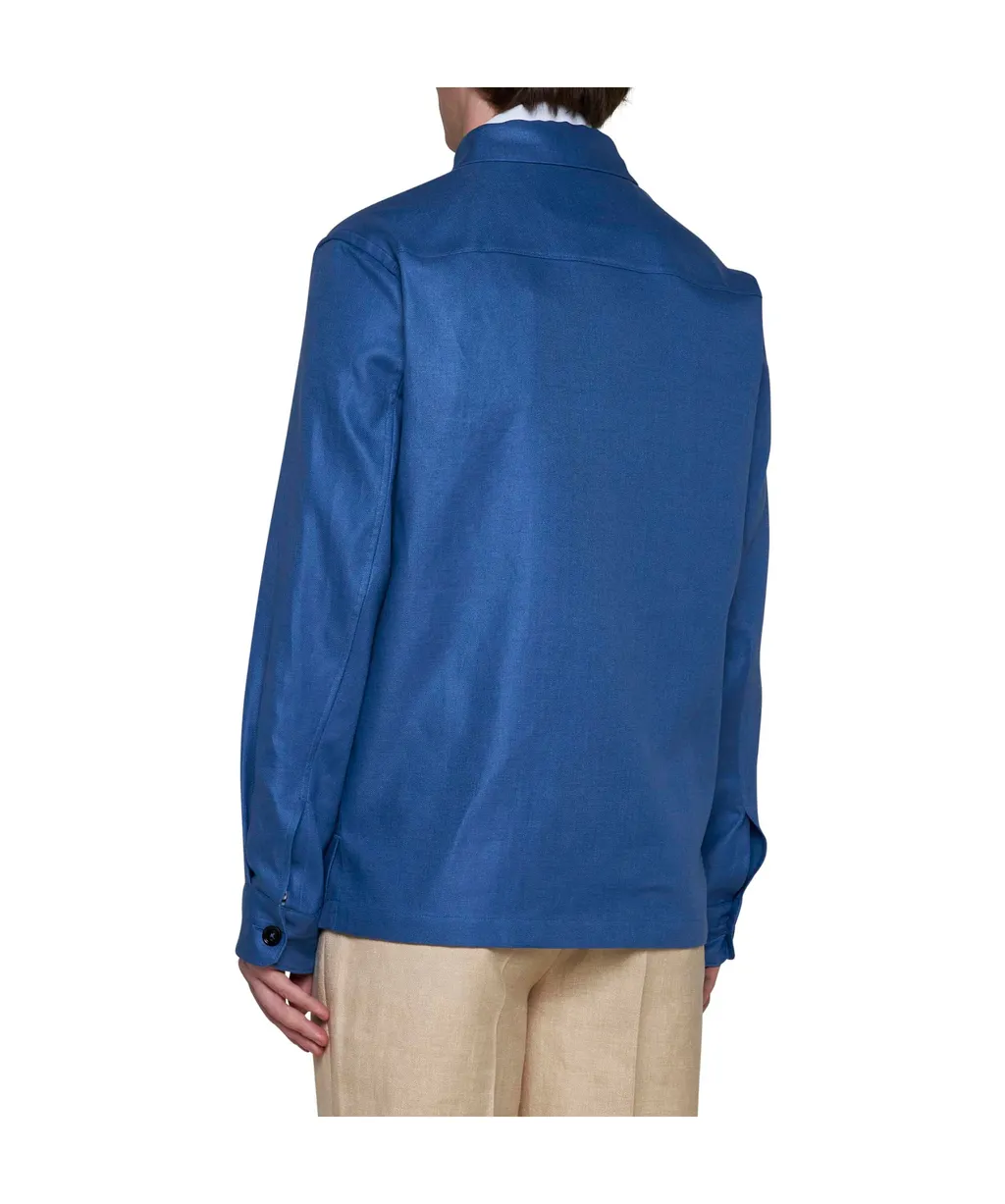 Concealed Fastened Overshirt