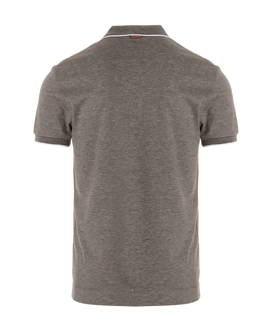 Logo-Embroidered Short Sleeved Polo Shirt