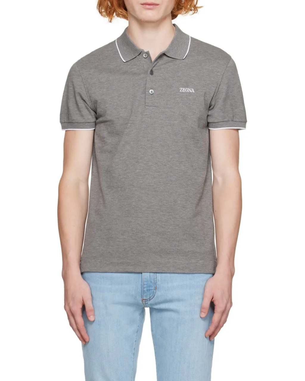 Logo-Embroidered Short Sleeved Polo Shirt
