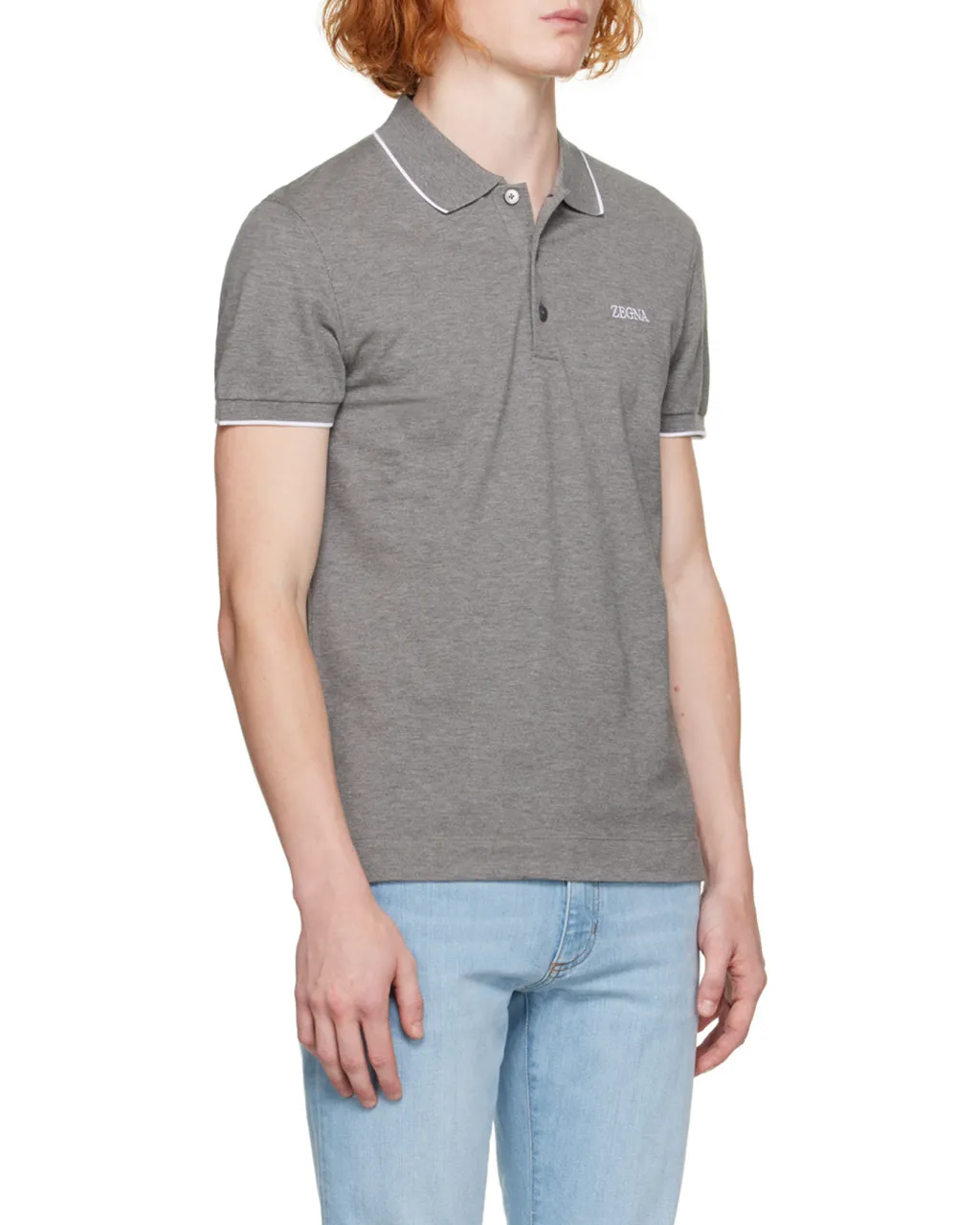 Logo-Embroidered Short Sleeved Polo Shirt