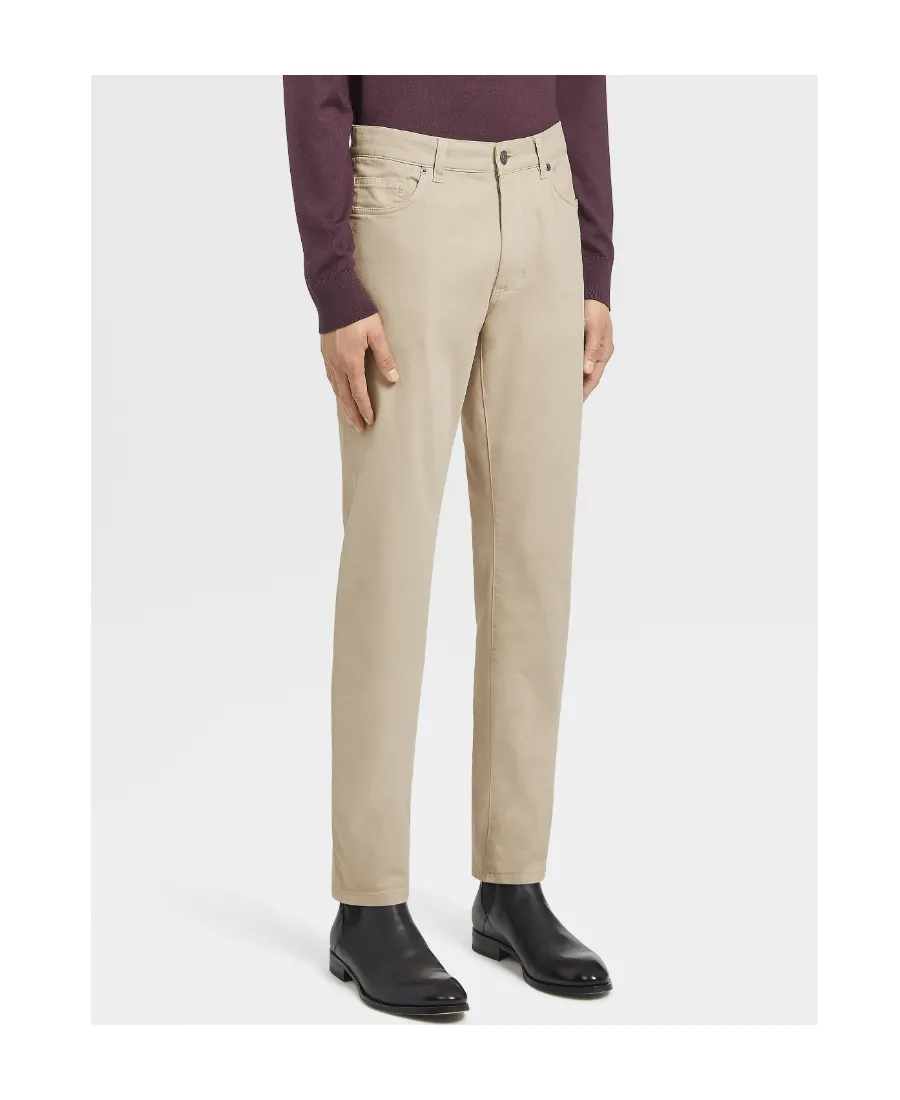 Logo Patch Slim-Cut Jeans