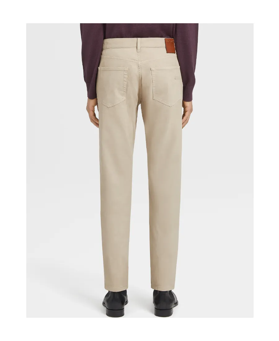 Logo Patch Slim-Cut Jeans