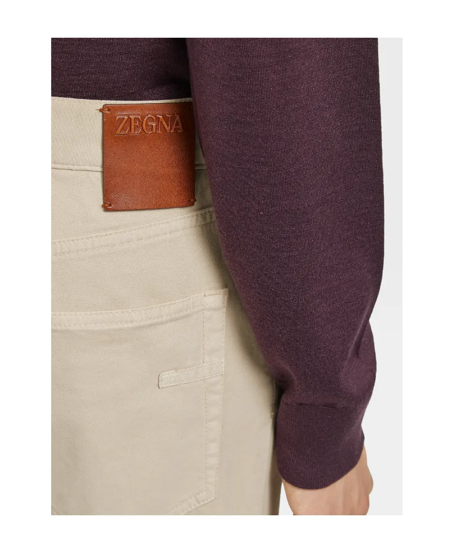 Logo Patch Slim-Cut Jeans