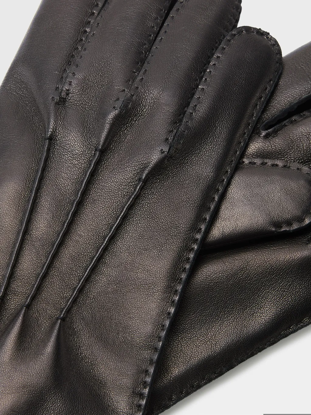 Logo-Plaque Detail Gloves