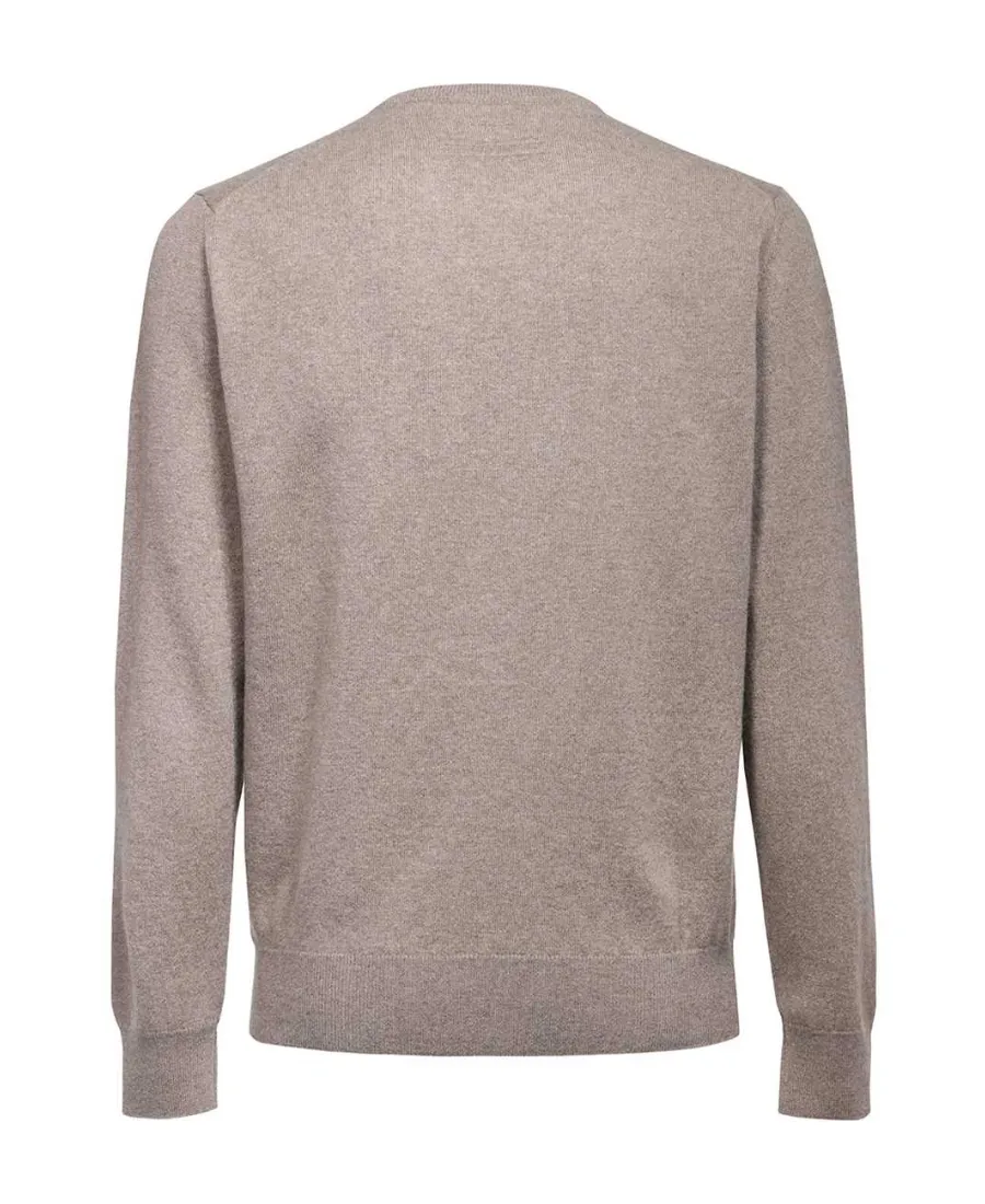 Long-Sleeved Round-Neck Sweater