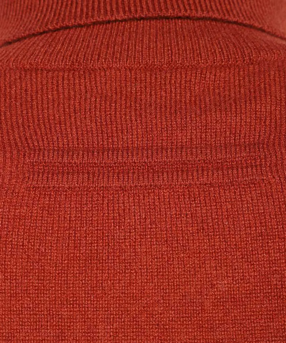 High-Neck Long-Sleeved Sweater