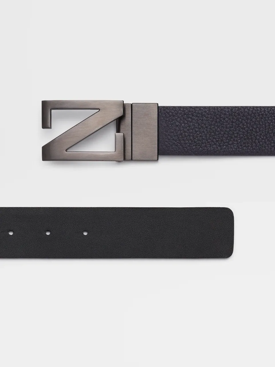 Logo Plaque Reversible Belt