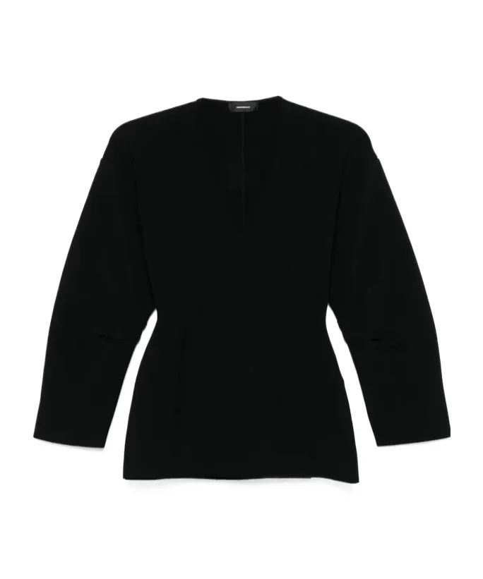 V-Neck Long-Sleeve Tunic