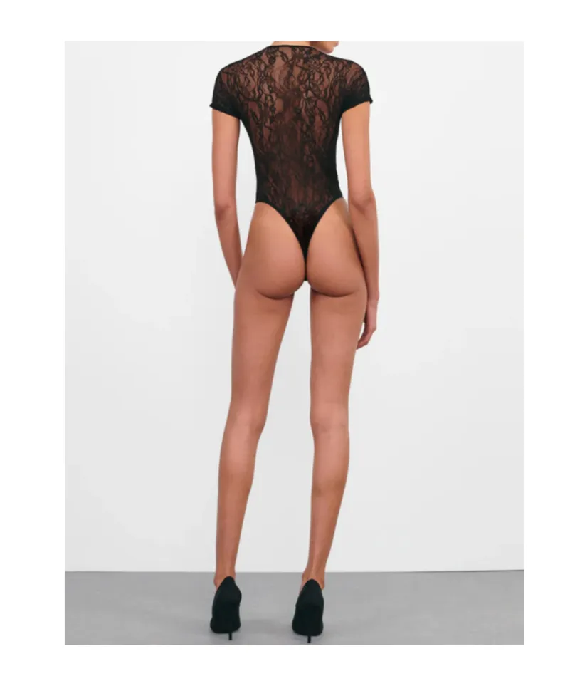 Lace Cap Sleeve Jumpsuit