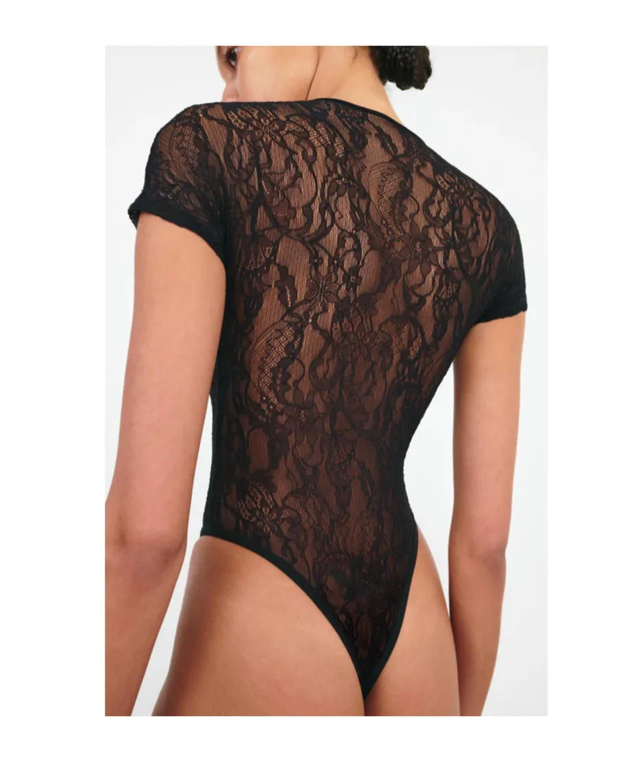 Lace Cap Sleeve Jumpsuit