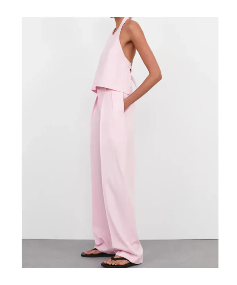Pleated Tailored Trousers