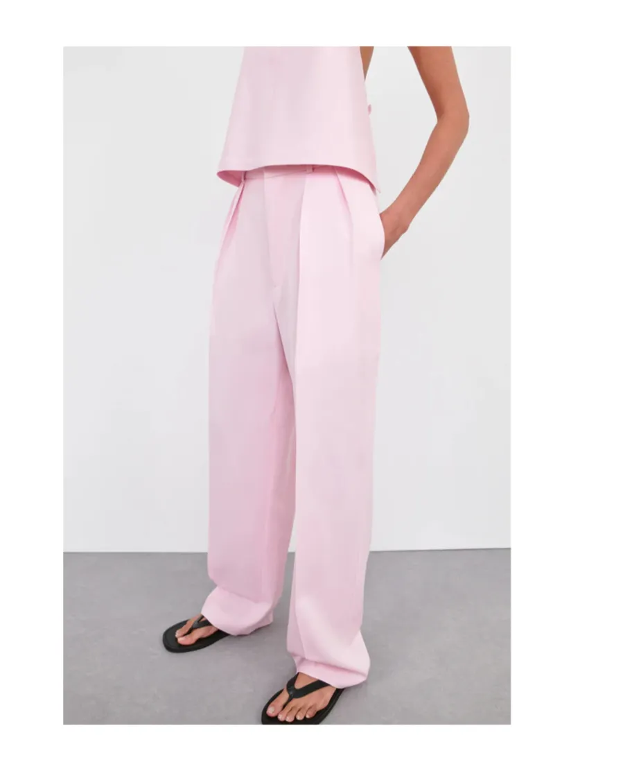 Pleated Tailored Trousers