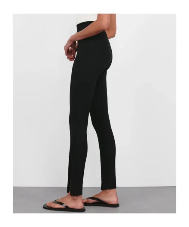 Front Zipper Leggings