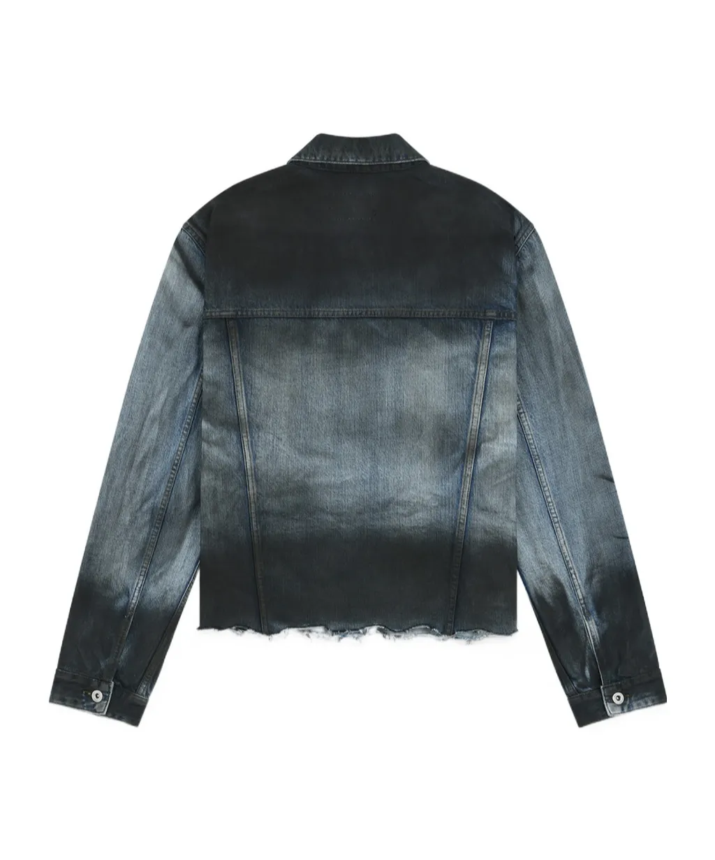 Sprayed Sporty Selldone Denim Jacket