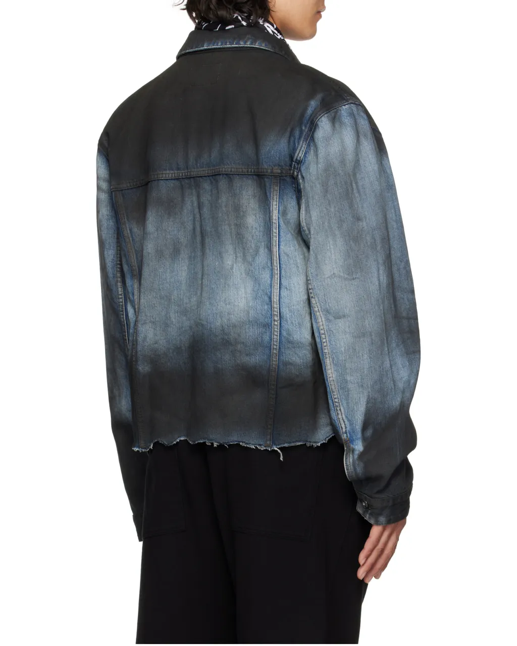 Sprayed Sporty Selldone Denim Jacket