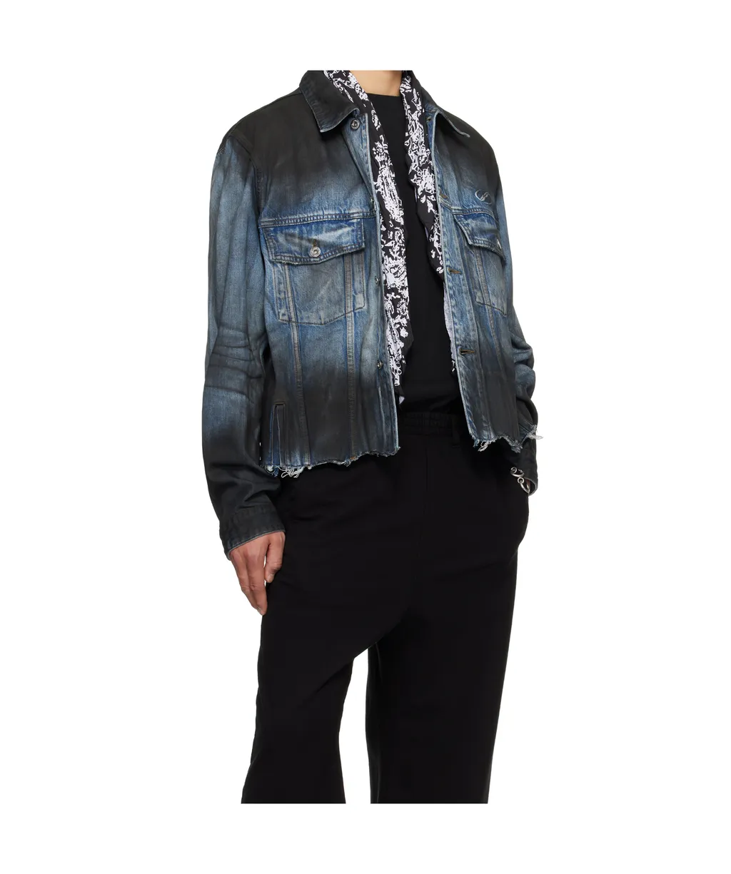 Sprayed Sporty Selldone Denim Jacket