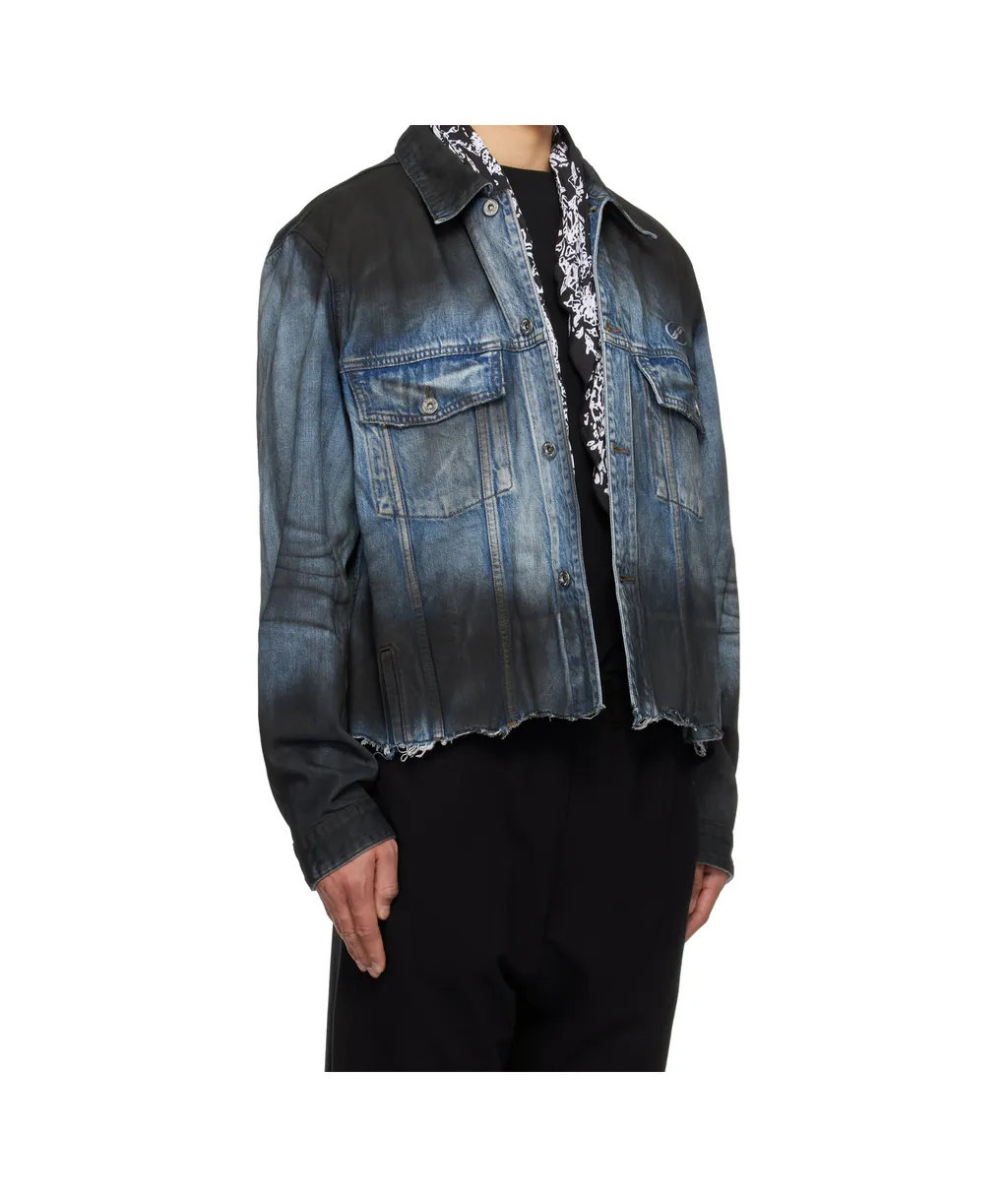 Sprayed Sporty Selldone Denim Jacket