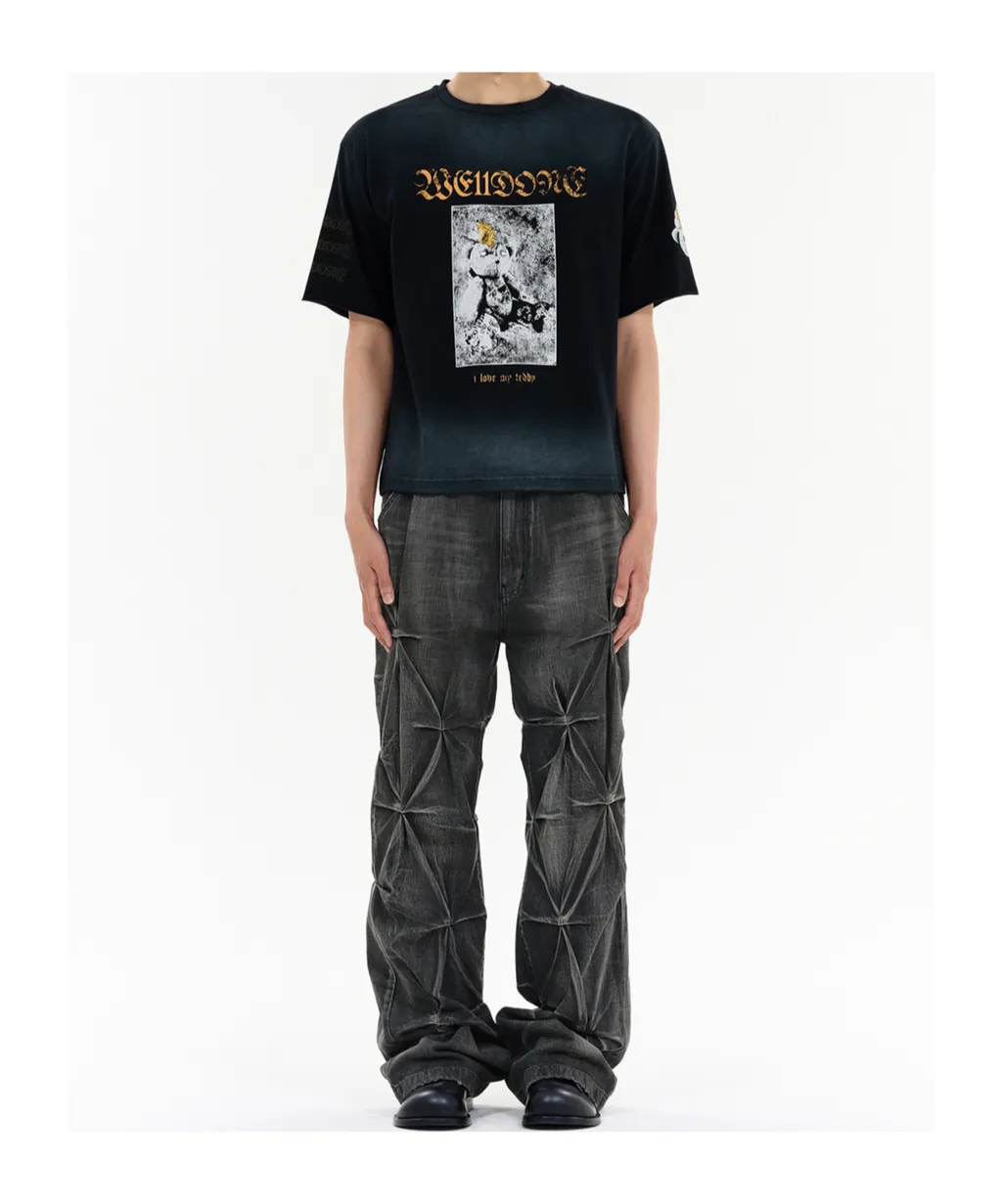 Sprayed Teddy T-Shirt