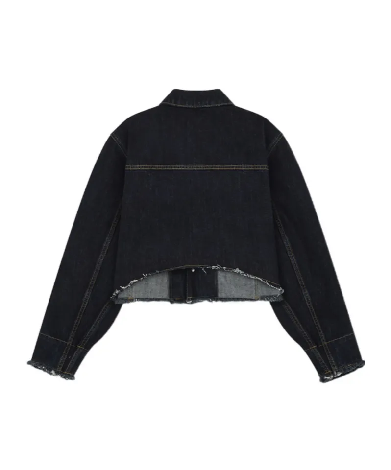 Cropped Denim Jacket