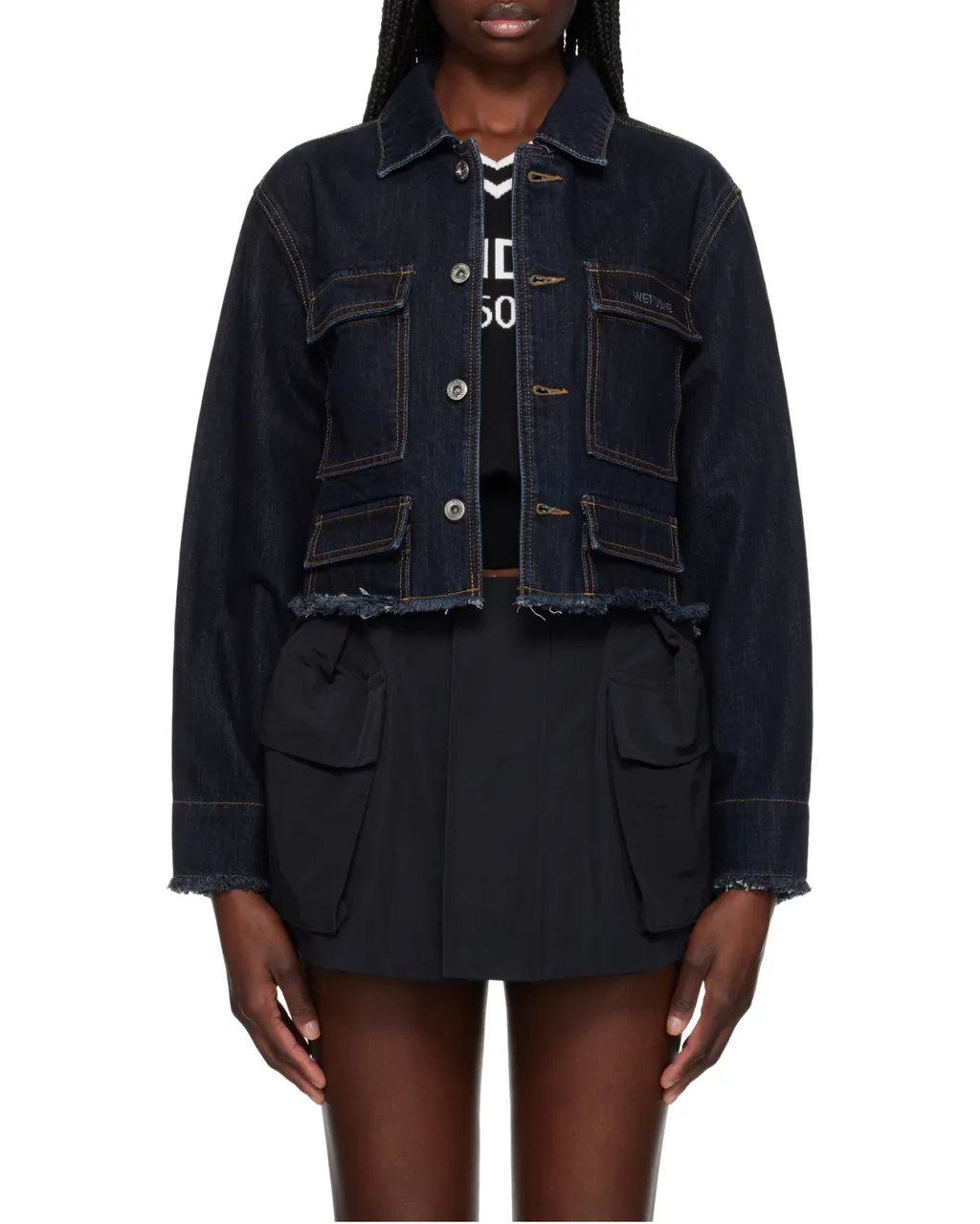 Cropped Denim Jacket