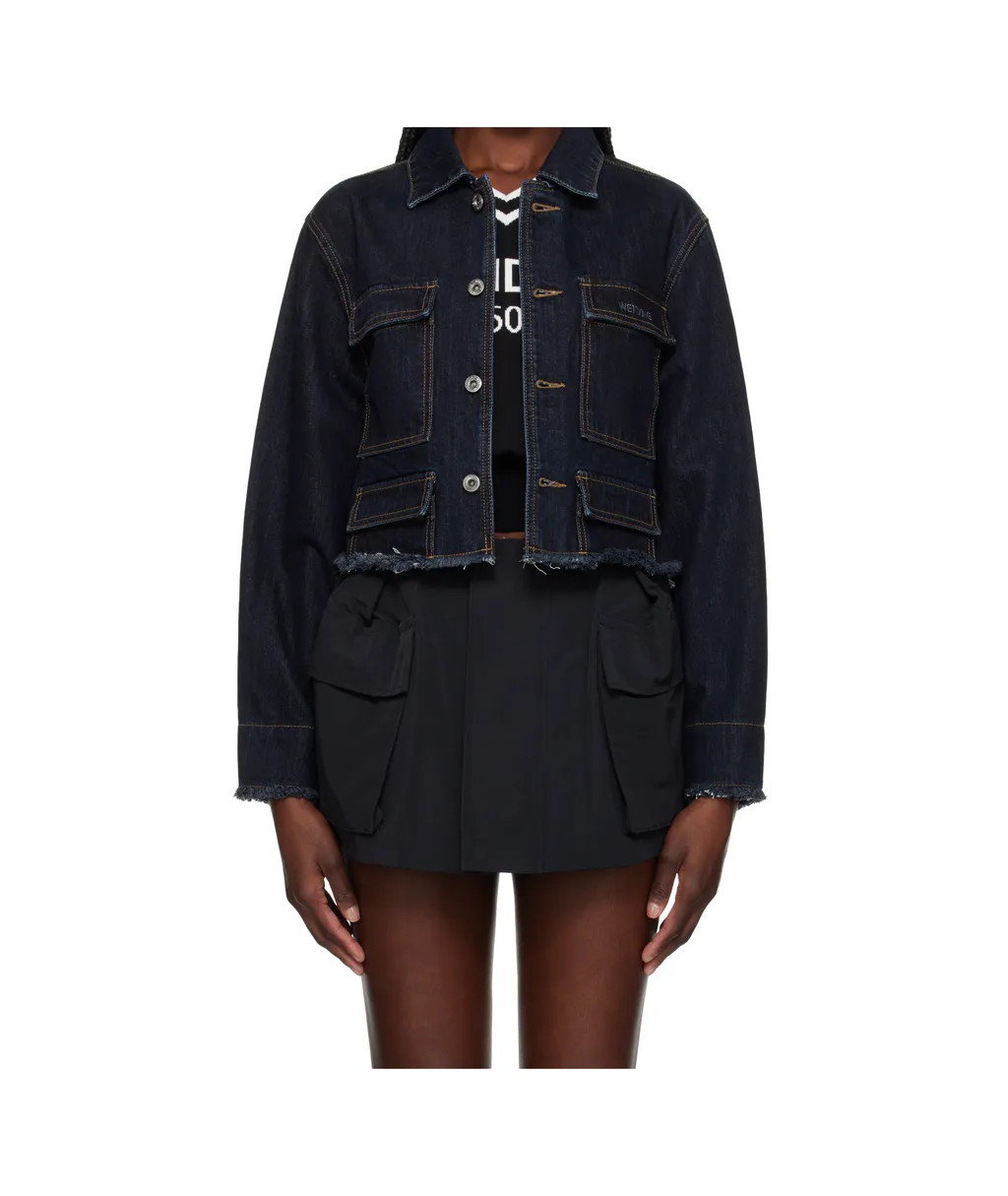 Cropped Denim Jacket