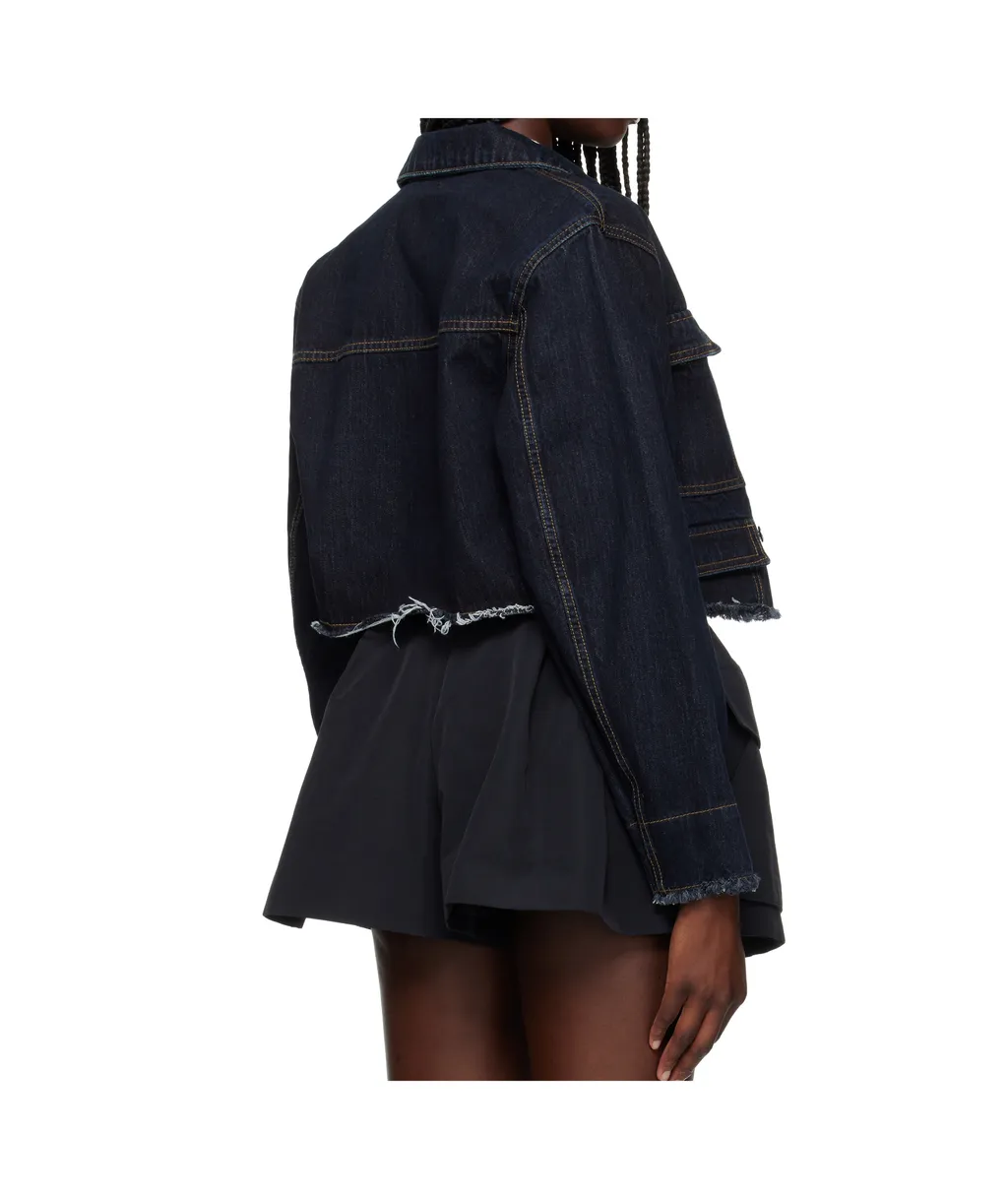 Cropped Denim Jacket