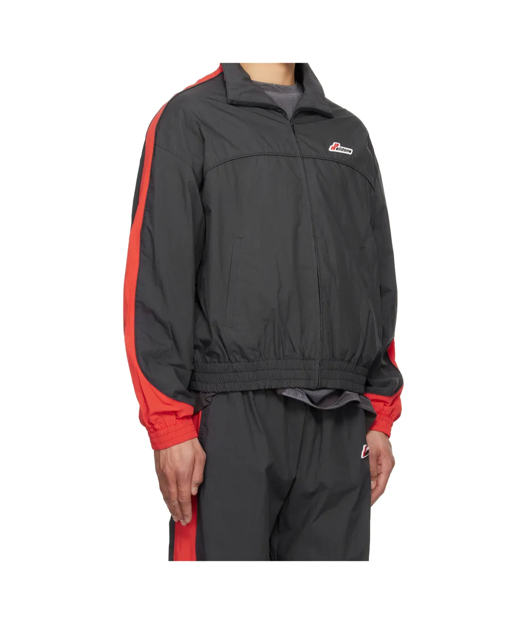 Panelled Zip-Up Bomber Jacket