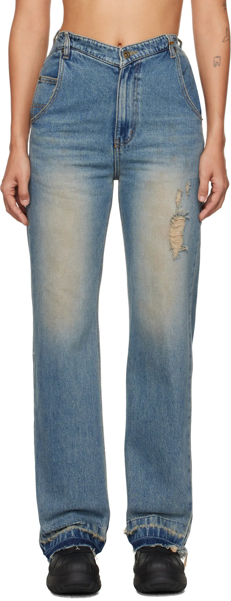 Jeans With Belt Loops