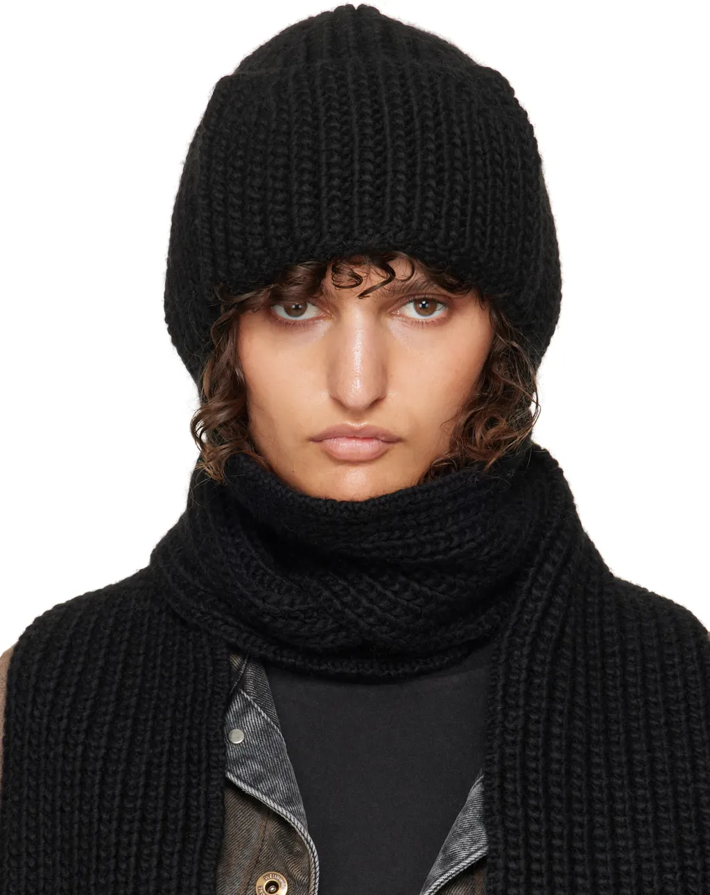 Chunky Muffler Beanie