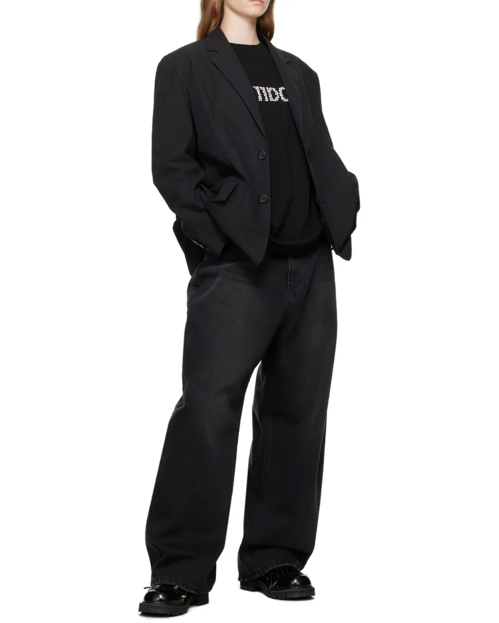 Long-Sleeved Suit Jacket