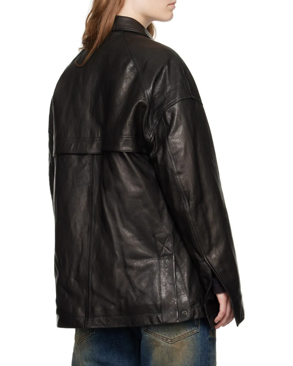 Padded Leather Jacket