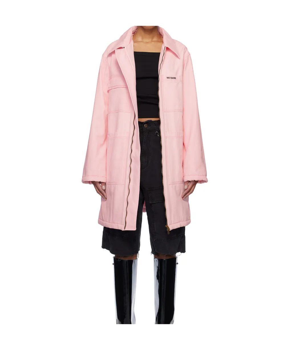 Lapel Long Sleeve Coat