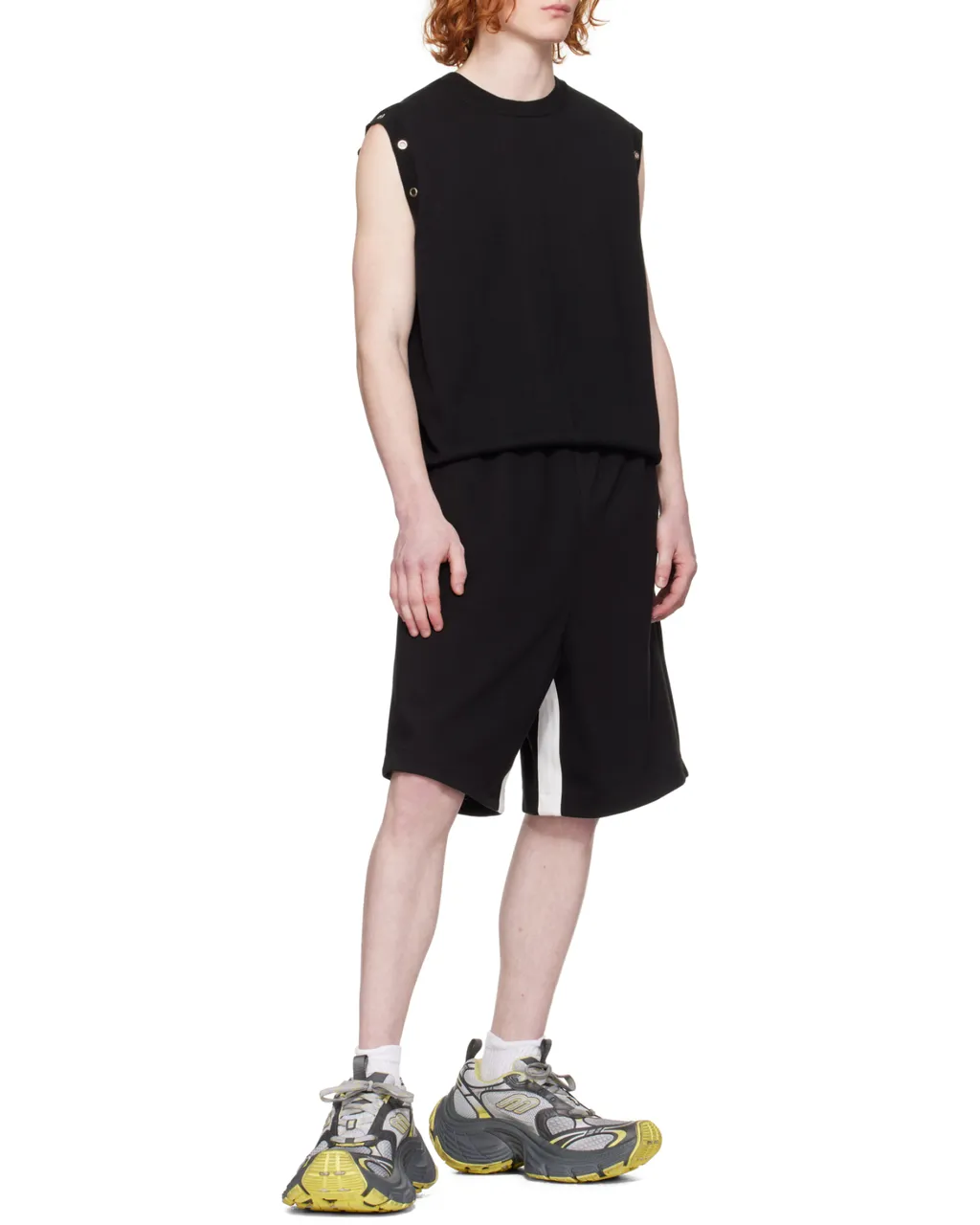 Eyelet Knit Vest