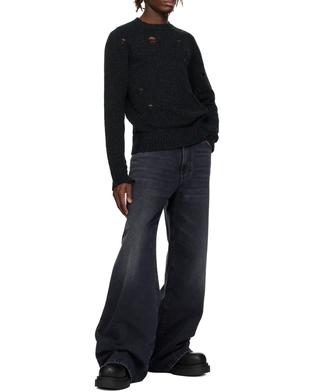 Crew Neck Long Sleeve Sweater