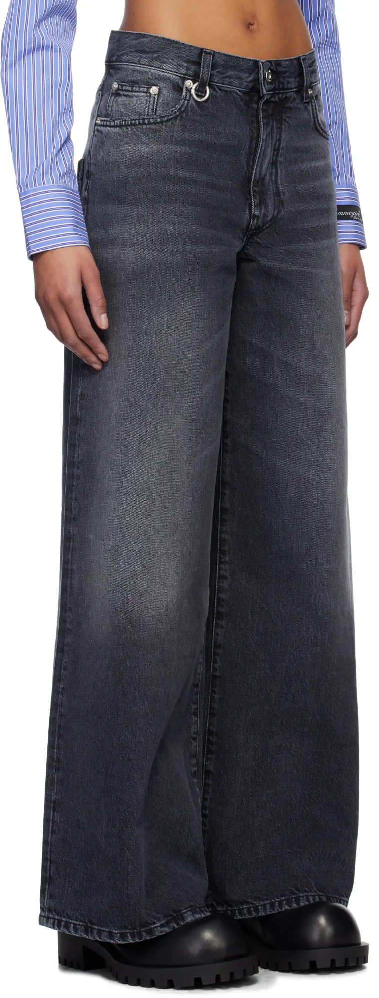 Wide-Leg Jeans