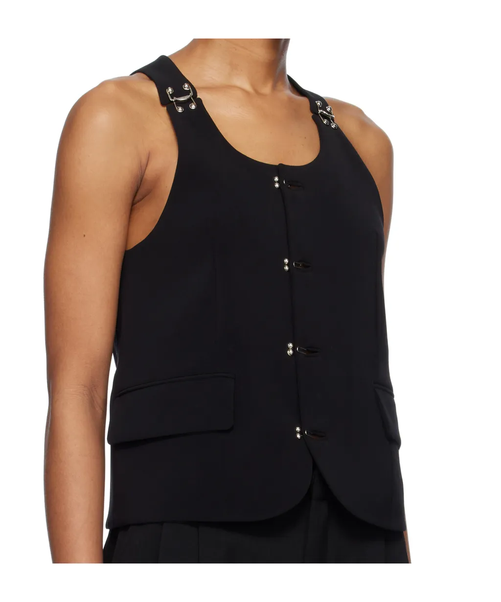 Crew Neck Vest