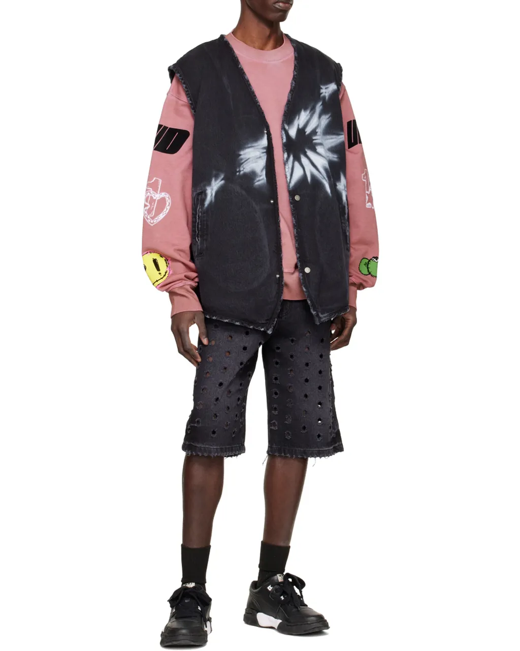 V-Neck Denim Vest