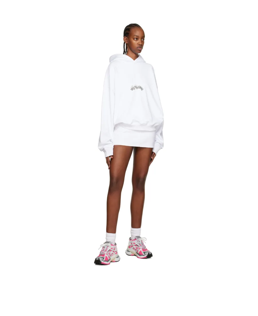 Logo Denim Skirt