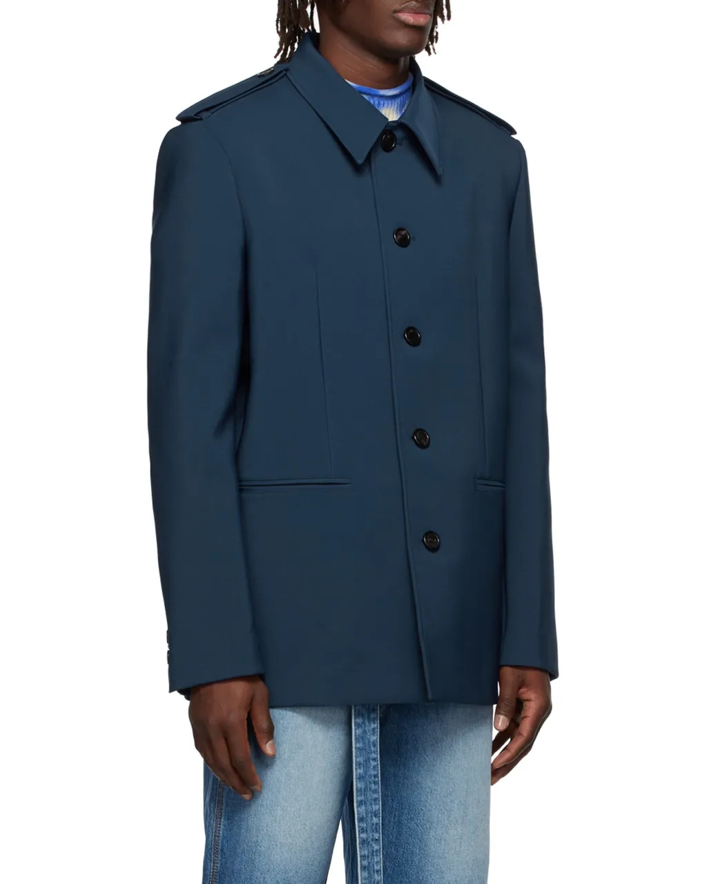 Lapel Long-Sleeved Casual Jacket