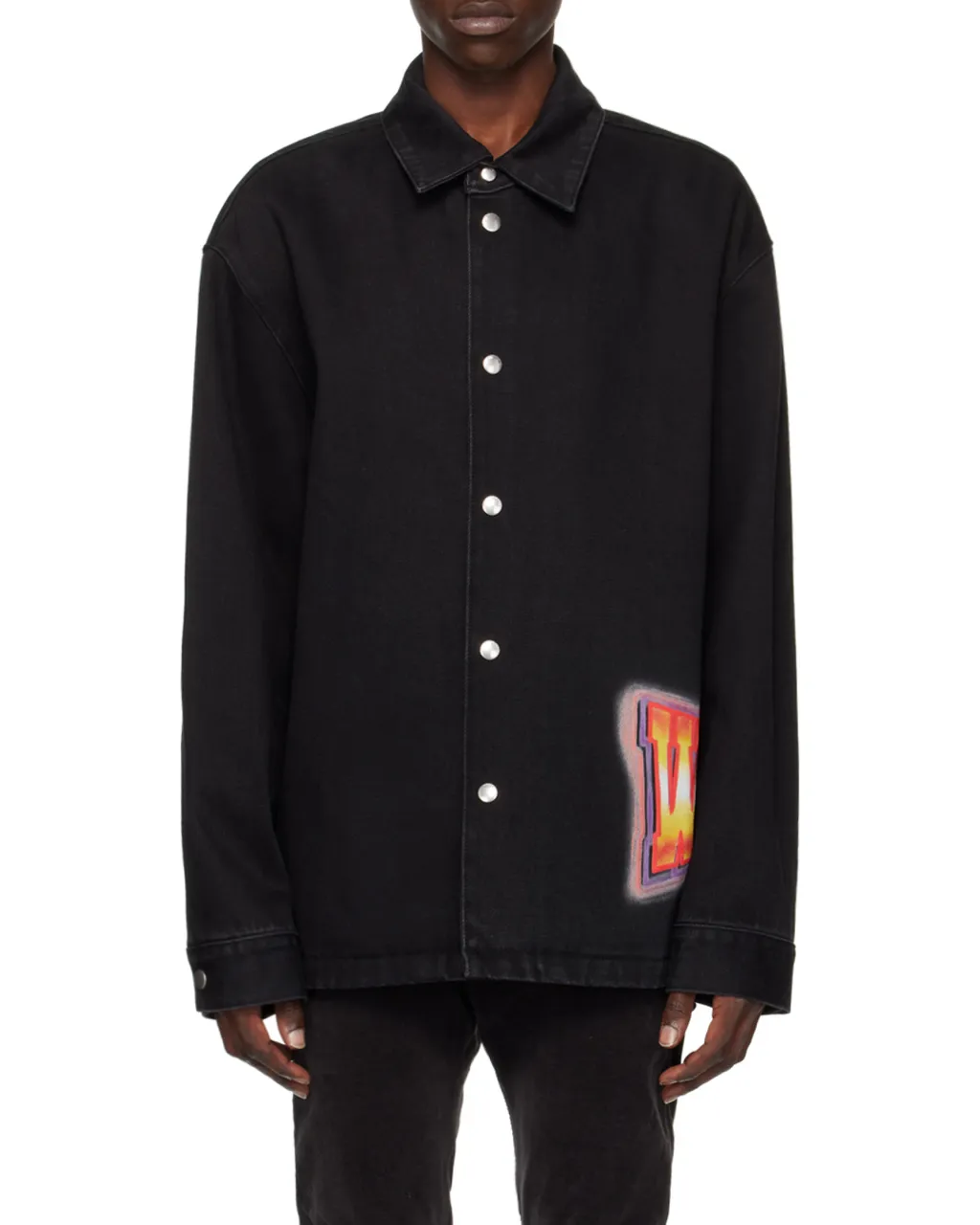 Logo Denim Shirt