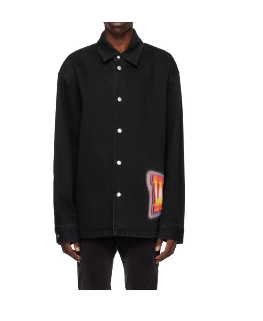Logo Denim Shirt