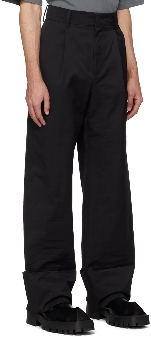 Roll-Up Four Bags Casual Pants