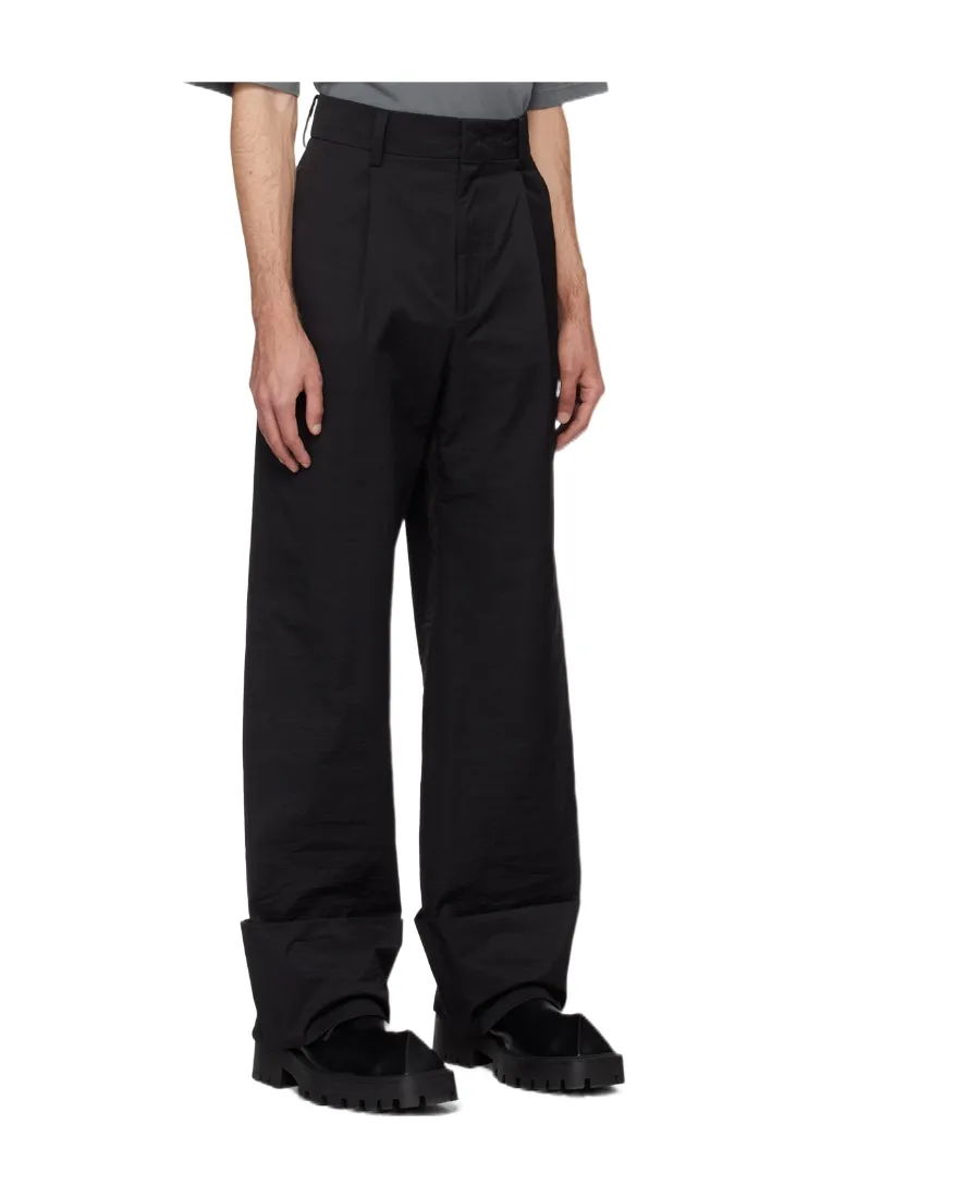 Roll-Up Four Bags Casual Pants