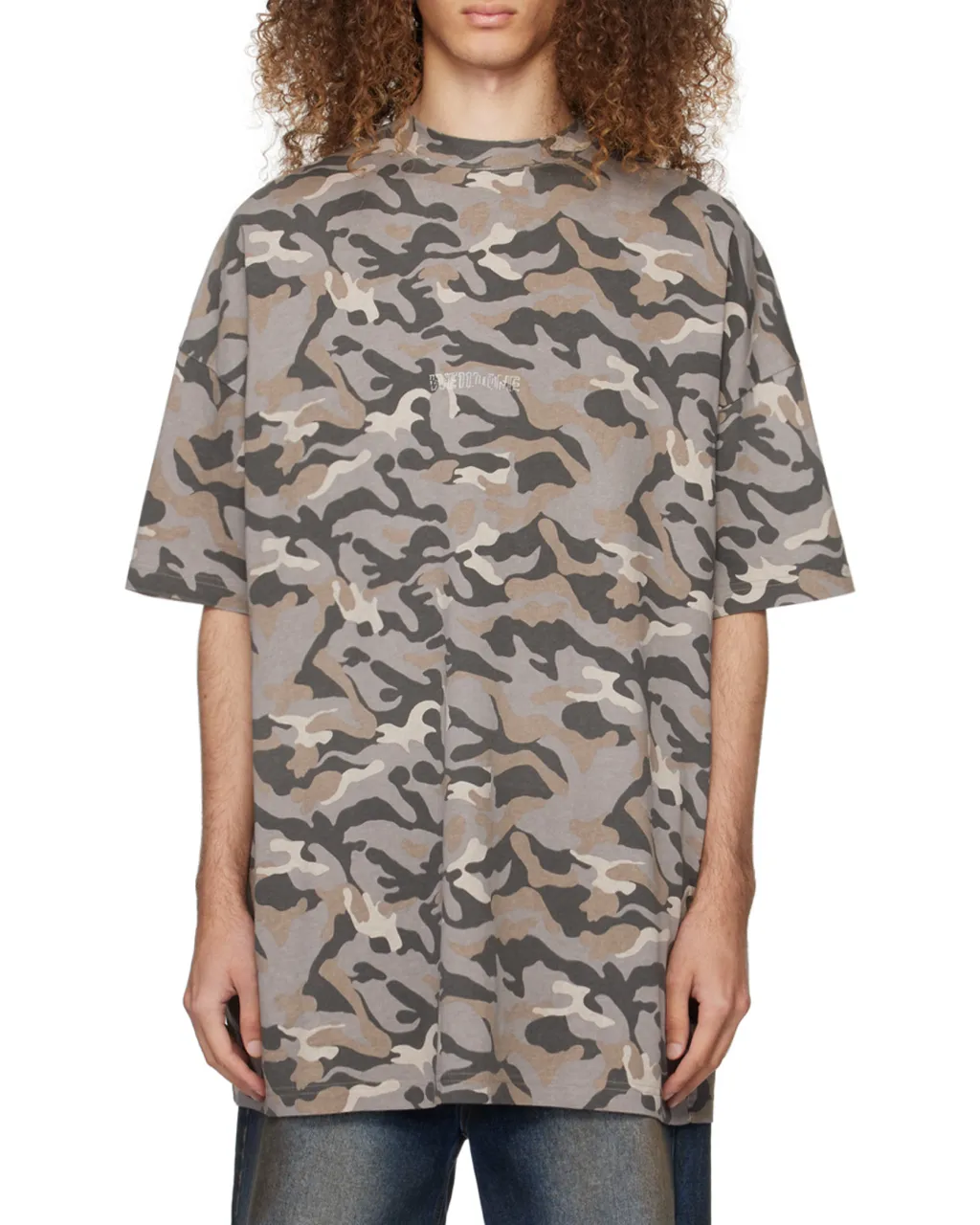 Camouflage Printed T-Shirt
