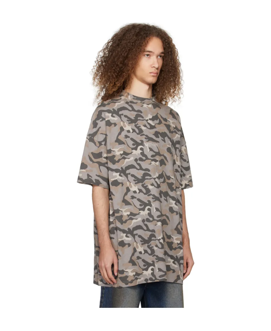 Camouflage Printed T-Shirt