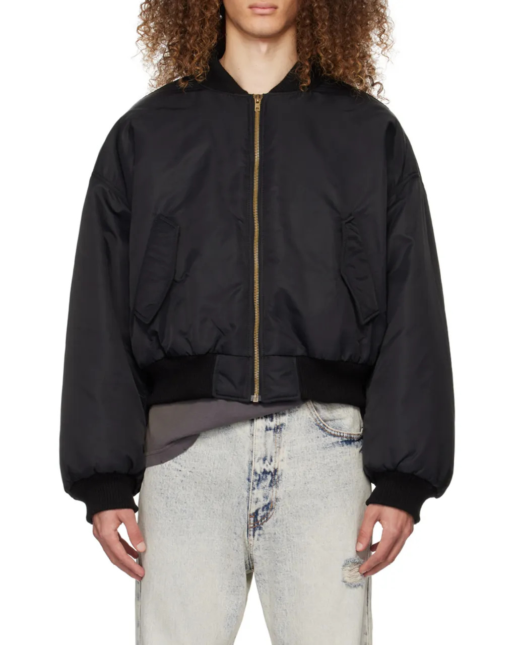 Zip-Up Bomber Jacket