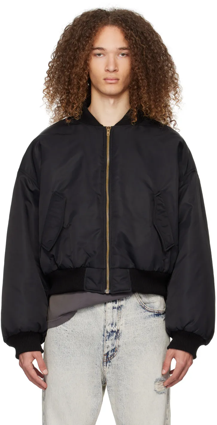 Zip-Up Bomber Jacket